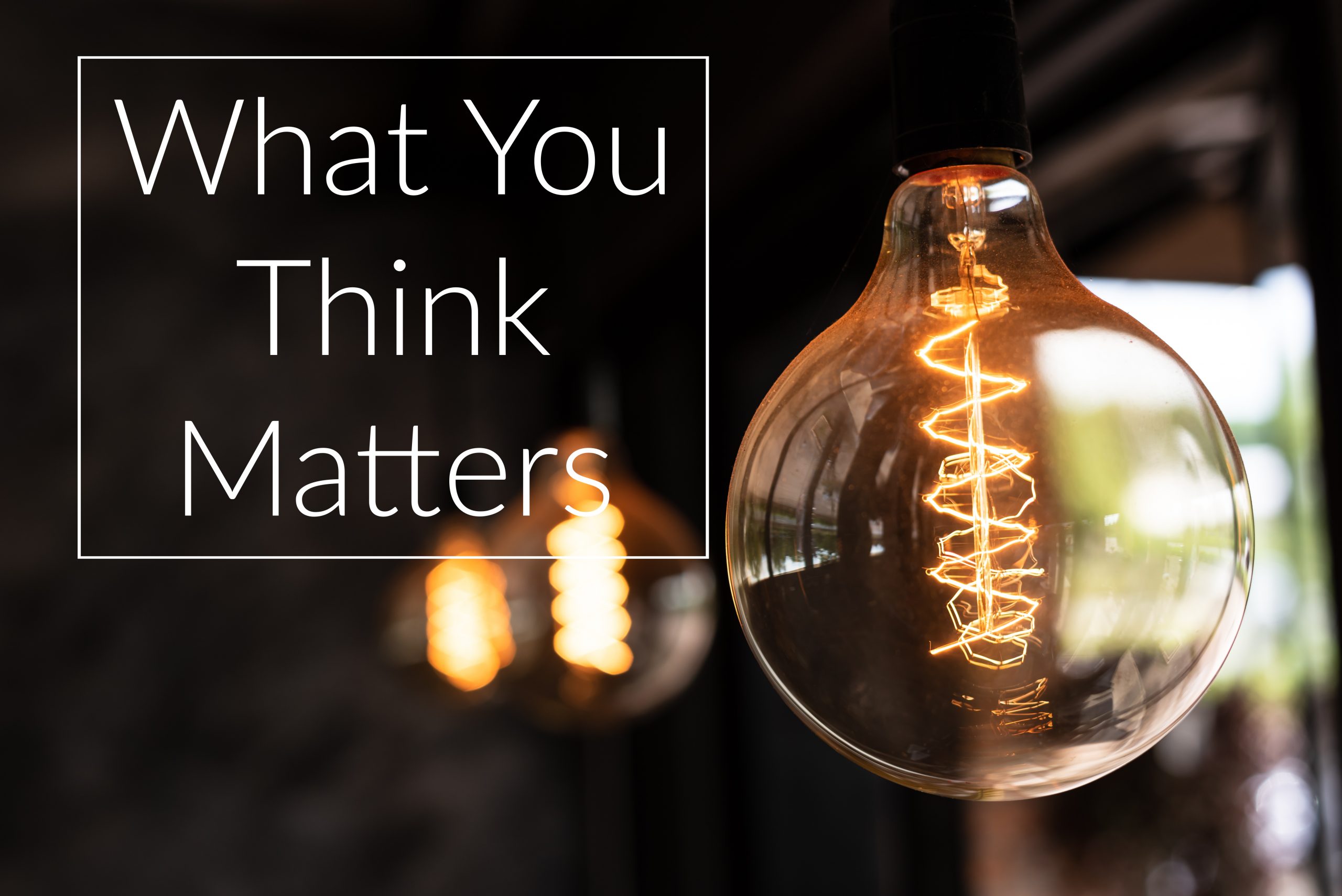 What You Think Matters